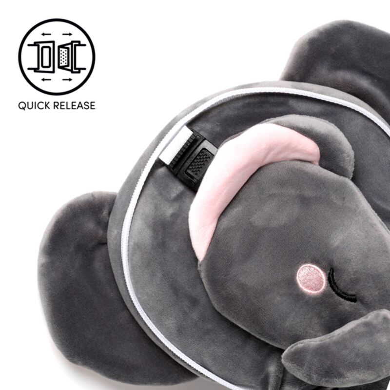 [PREVENTA] Almohada de Viaje con Antifaz Sensorial: Elefante de la Sabiduría Janu Esotergia Tienda