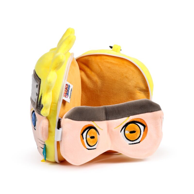 [PREVENTA] Almohada de Viaje con Antifaz Sensorial: Naruto Ninja de la Calma Esotergia Tienda
