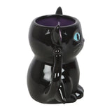 Taza Gótica Gato Negro con Alas de Murciélago – Cute & Creepy Bat Cat Mug 500ml Esotergia