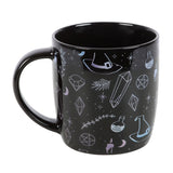 Taza Crystal Witch de Cristales 360 ml Apta para Microondas Esotergia