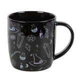 Taza Crystal Witch de Cristales 360 ml Apta para Microondas Esotergia