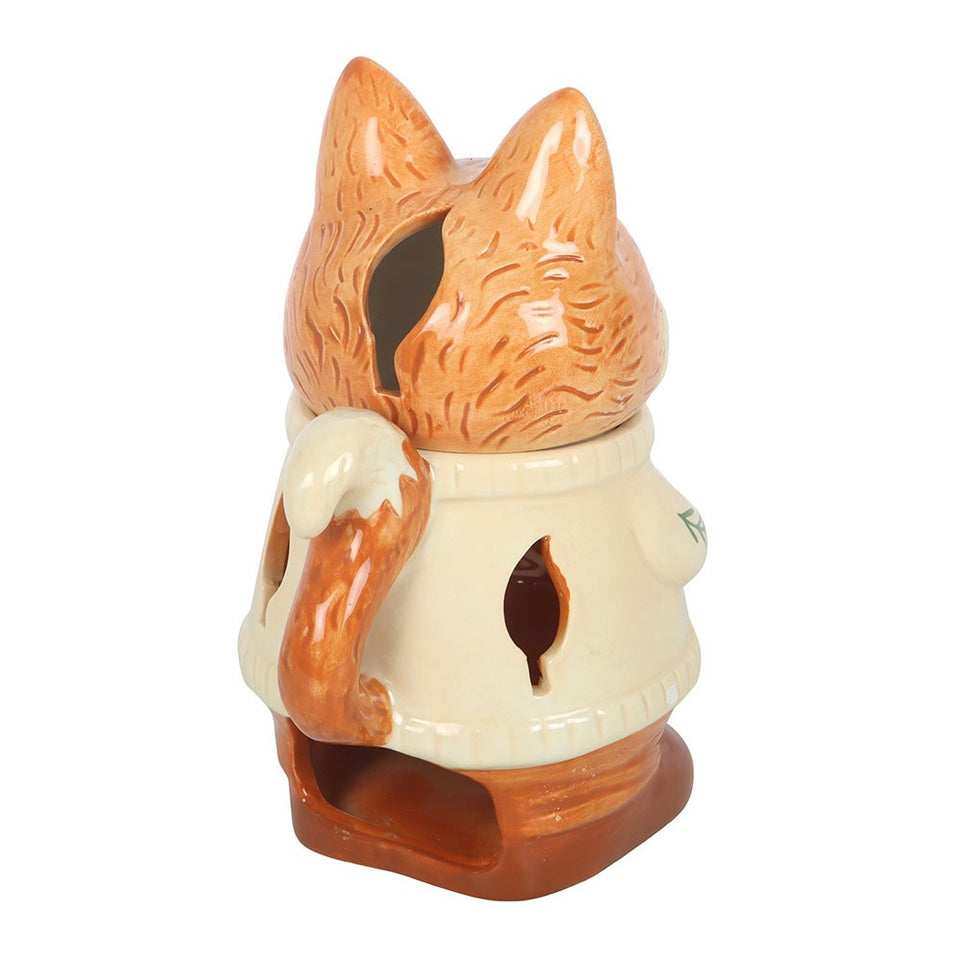 Quemador de Esencias y Cera "Zorro Flynn" Esotergia