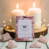 Wax Melt Cuarzo Rosa | Cera de Soja Natural y Energía Amorosa Esotergia