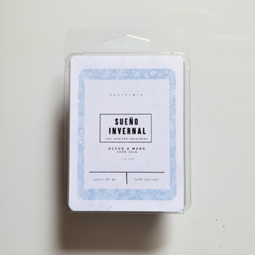 Wax Melt Sueño Invernal | Cera de Soja Natural y Aroma Envolvente de Invierno Esotergia