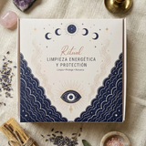 Kit Ritual Completo de Limpieza Energética y Protección (Salvia, Palo Santo, Turmalina y Selenita) Esotergia