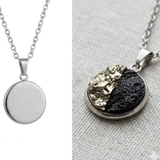 Colgante Turmalina Negra y Pirita 'Sinfonía de la Tierra' Esotergia