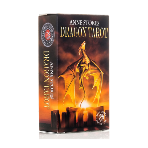 Baraja de Cartas Tarot Dragons de Anne Stokes: Ilustraciones Fantásticas de Dragones