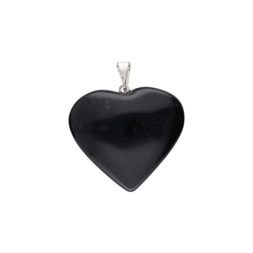 Colgante Corazón de Obsidiana