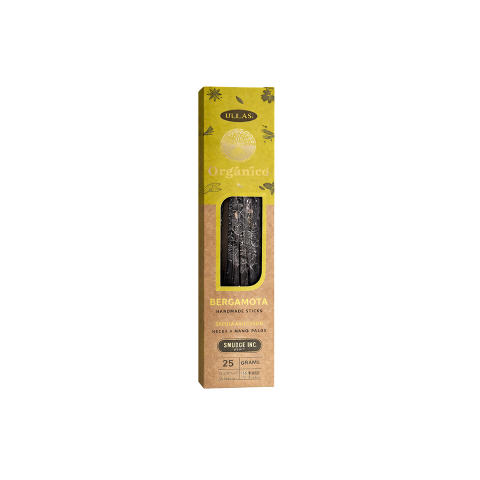 Varitas Incienso 'Bergamota' Orgánico 100% Natural Ullas Esotergia