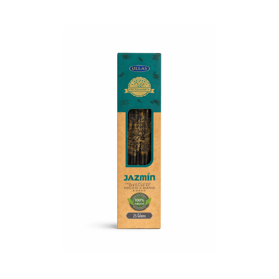 Varitas Incienso 'Jazmín' Orgánico 100% Natural Ullas Esotergia