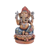 Figura de Ganesha en Resina (27 cm) | Abundancia y Decoración Hindú Esotergia Tienda