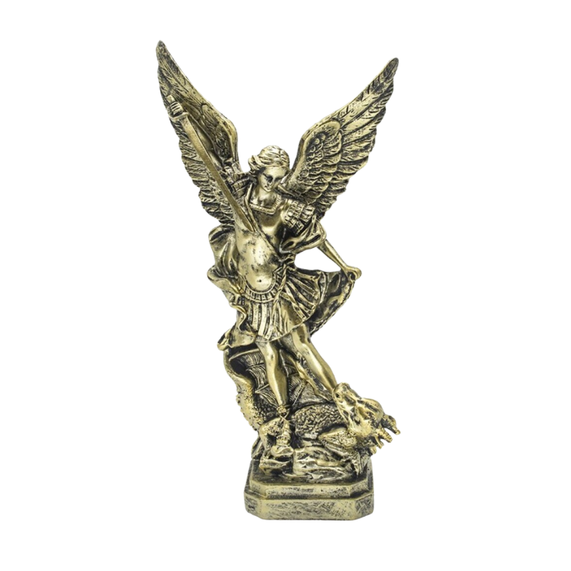 Figura de San Miguel Arcángel | Estatua de Protección (20cm y 30cm) Esotergia Tienda