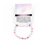 Pulsera de Fertilidad con Piedra Luna y Cuarzo Rosa Natural (Múltiples Tamaños) Esotergia