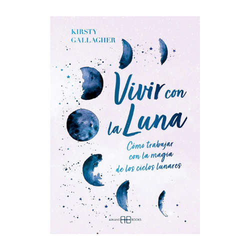 Libro Vivir con la Luna: Magia y Ciclos Lunares | Kirsty Gallagher Esotergia Tienda