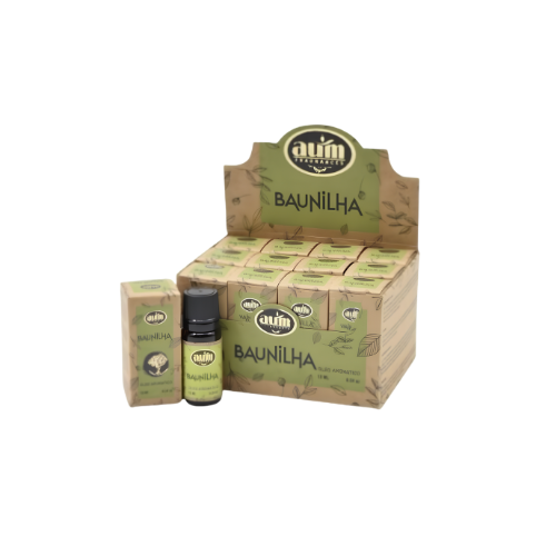 Esencia Orgánica de Vainilla AÚM (10ml) | Aromaterapia y Dulzura Energética Esotergia