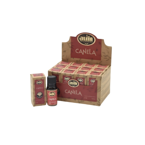 Esencia Orgánica de Canela AÚM (10ml) | Aceite para Abundancia y Aromaterapia Esotergia
