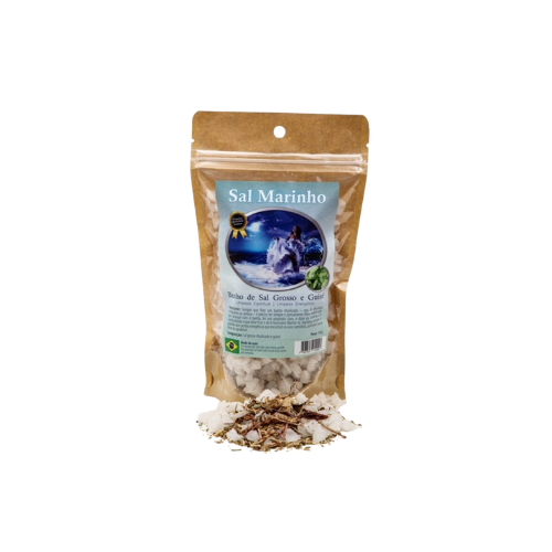 Baño Ritual de Sal Gruesa y Guiné 500 gr | Limpieza Espiritual Profunda y Descarga Energética Esotergia
