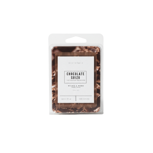 Wax Melt Chocolate Suizo | Cera de Soja Natural y Aroma Irresistible Esotergia
