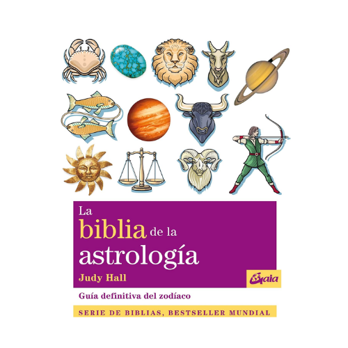 Libro La Biblia de la Astrología (Judy Hall) | Guía del Zodíaco Esotergia Tienda