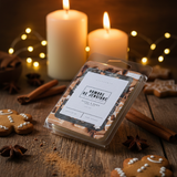 Wax Melt Hombre de Jengibre | Cera de Soja Natural y Aroma Navideño Especiado Esotergia