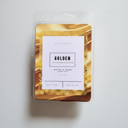 Wax Melt Golden Christmas | Cera de Soja Natural y Aroma Festivo Premium Esotergia