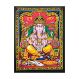 Tapiz Dios Ganesha de Algodón (120x75 cm) | Abre Caminos y Prosperidad Esotergia