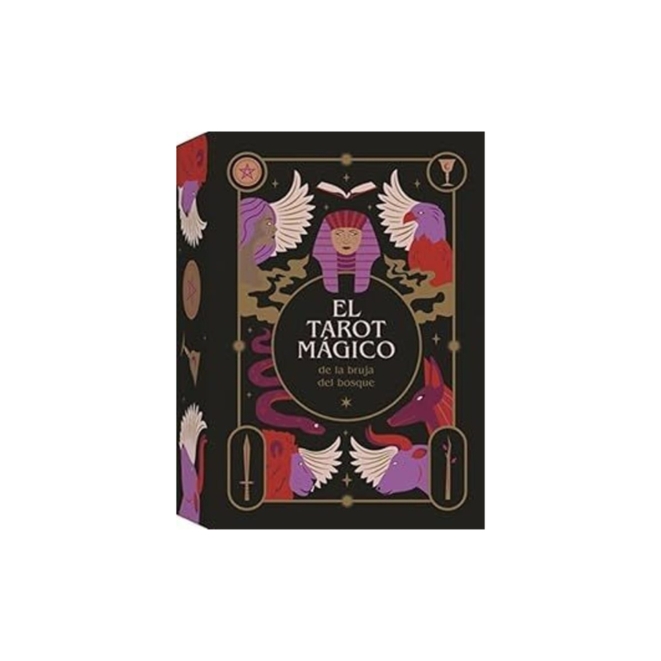Tarot Mágico de la Bruja del Bosque | Baraja para Tarotista Moderno Esotergia Tienda