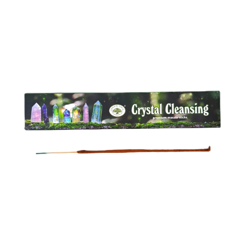 Incienso Green Tree Crystal Cleansing - Limpieza y Purificación para tus Cristales