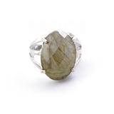 Anillo Ajustable de Labradorita