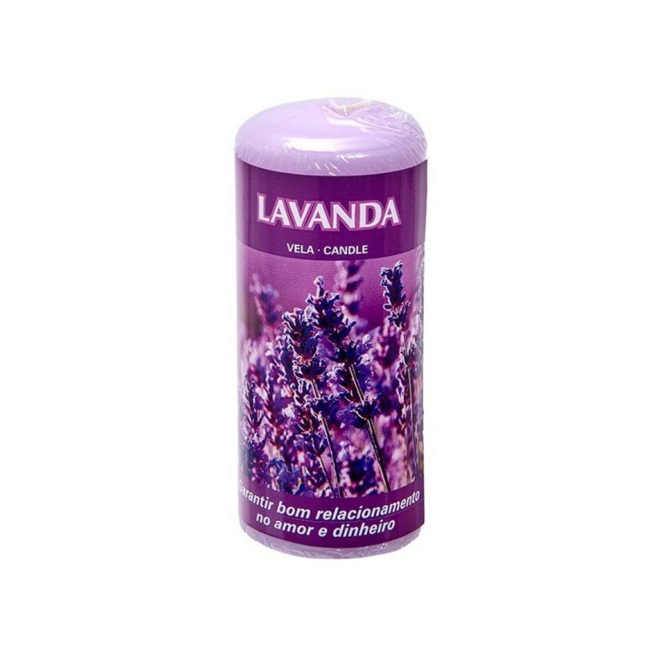 Vela Votiva 'Lavanda' – Armoniza tu Amor y Prosperidad con la Energía Relajante de la Lavanda