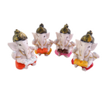 Figura de Ganesha - Amuleto de Sabiduría y Prosperidad (Color Aleatorio)