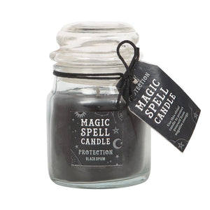 Protection Spell Candles • Black Opium 