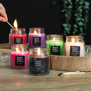 Lucky Spell Candles • Green Tea 