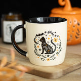 Taza de Cerámica Gato Negro "Folk Mágico" Esotergia