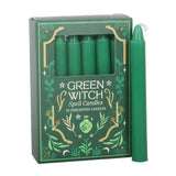 Pack de 12 Velas de Hechizo Green Witch Esotergia