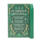 Pack de 12 Velas de Hechizo Green Witch Esotergia