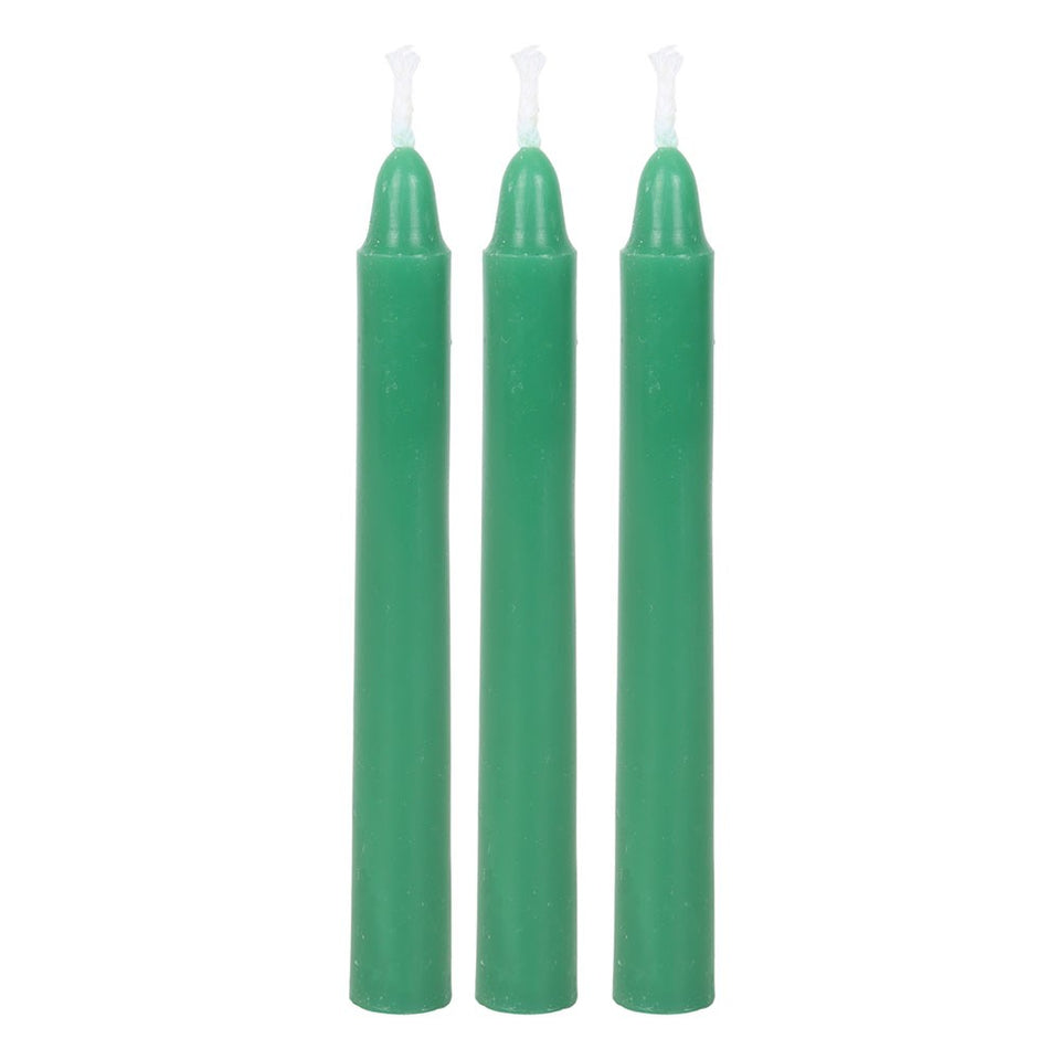 Pack de 12 Velas de Hechizo Green Witch Esotergia