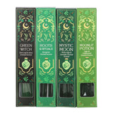 Set de Varitas de Inciensos Magia Verde | Kit para Rituales y Purificación Esotergia