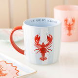 Taza 'You Are My Lobster' de Rayas Azul y Blanco 350 ml Esotergia