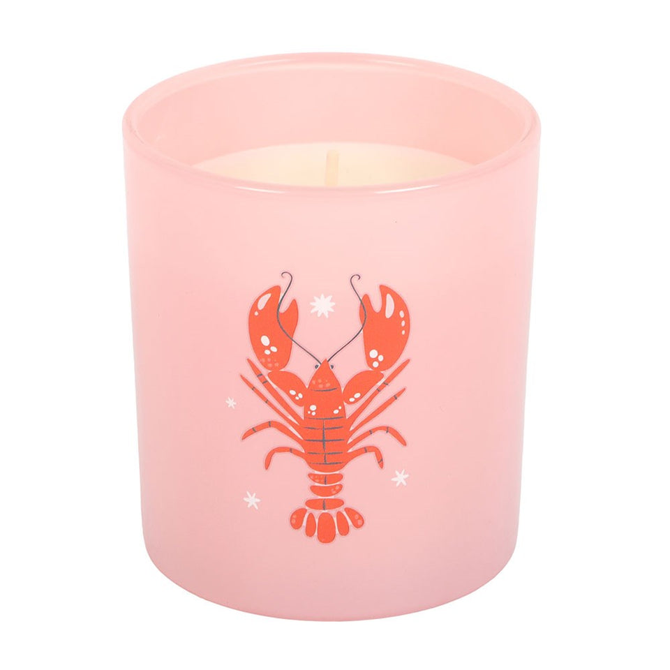 Vela Perfumada Langosta Pastel Coco y Sal Marina Esotergia Tienda