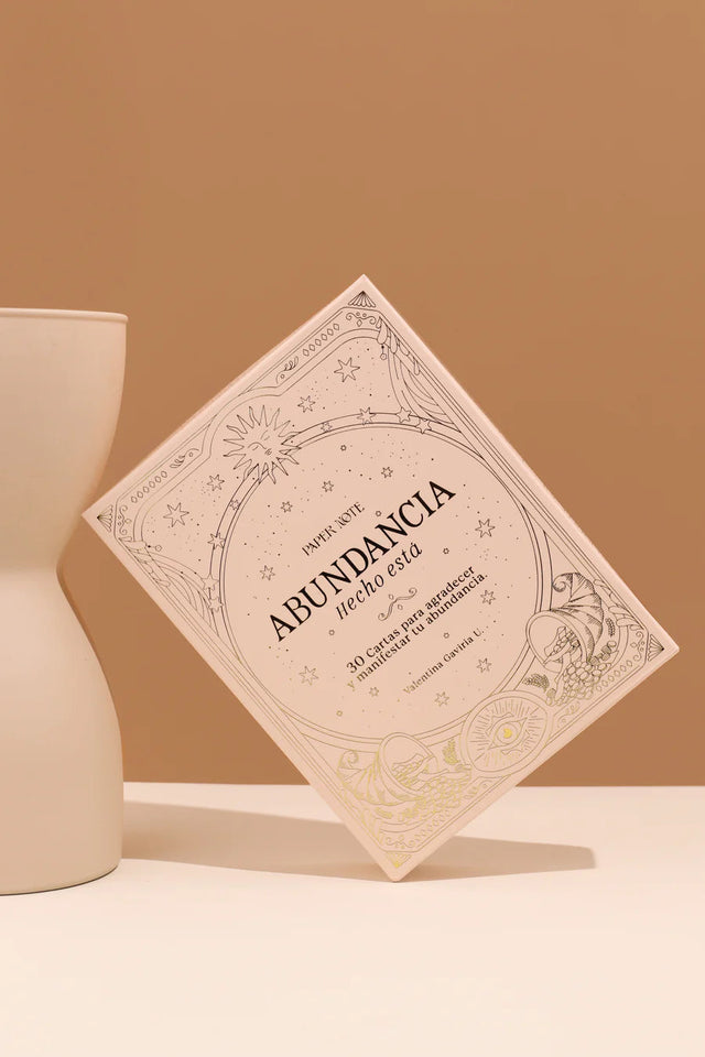 Oráculo Cartas Abundancia Hecho Está con 30 Cartas Esotergia Tienda