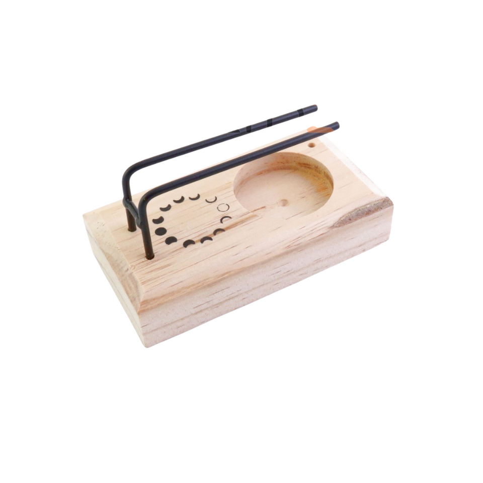 Quemador Artesanal Palo Santo + Salvia/Ruda - Purificación y Armonía