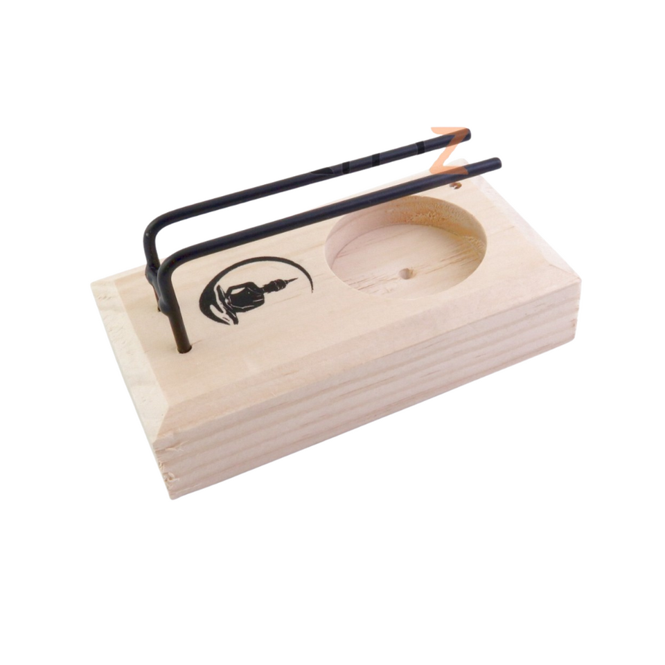 Quemador Artesanal Palo Santo + Salvia/Ruda - Purificación y Armonía