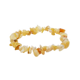 Yellow Opal Chip Bracelet