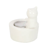 Portavelas de Té Gato 'Warm Paws, Happy Heart' Esotergia