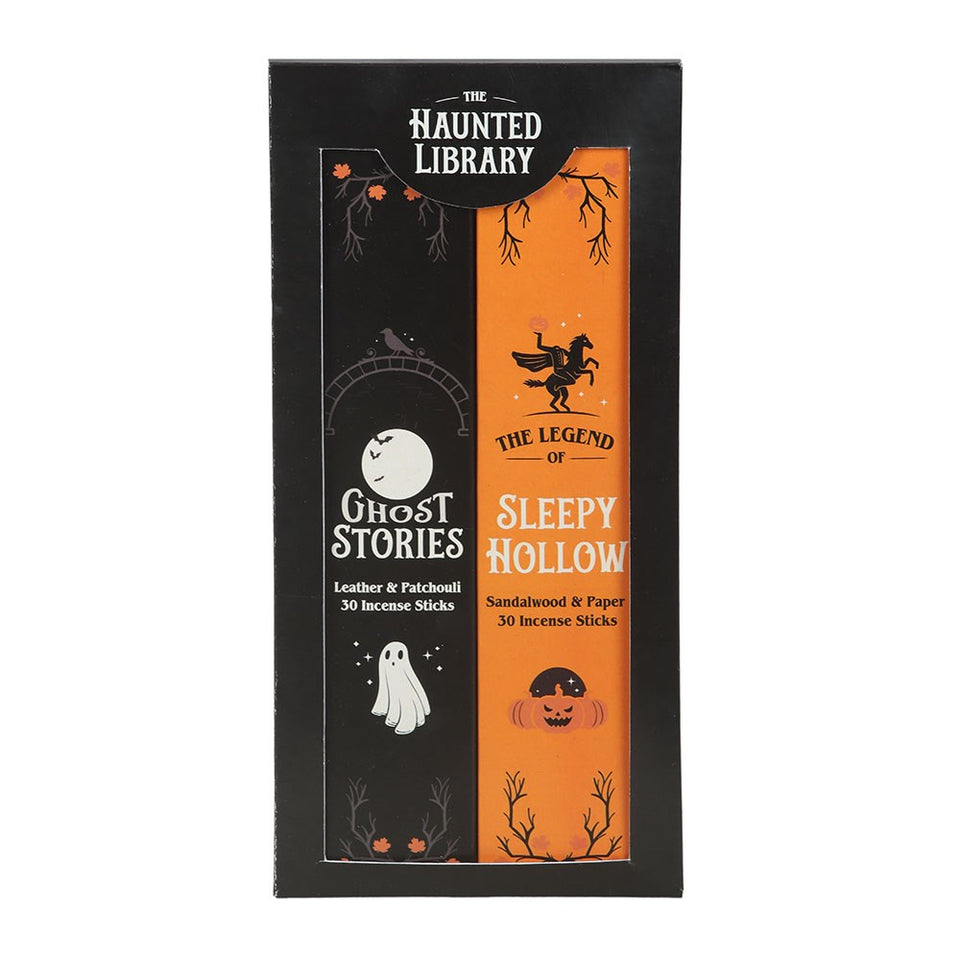 Set de Inciensos "Biblioteca Embrujada" | Aromas a Cuero, Pachulí y Sándalo Esotergia