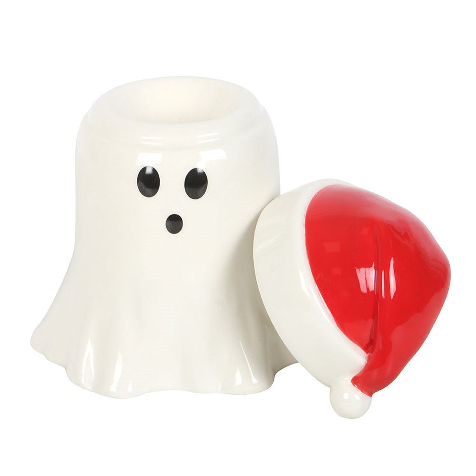 Quemador de Esencias y Cera Fantasma Navideño | Aromaterapia y Diversión Festiva Esotergia Tienda