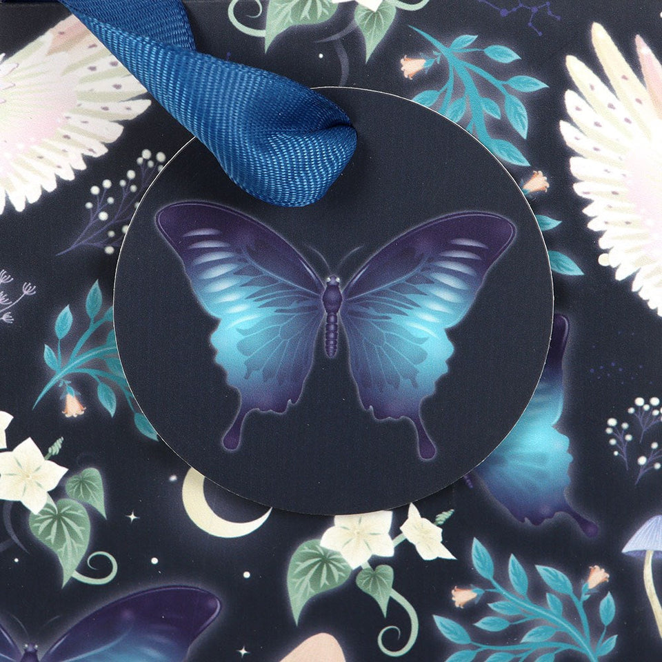 Bolsa de Regalo Mística Búho y Bosque de Medianoche (23 cm) Esotergia Tienda