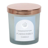 Vela Energía Positiva con Salvia Blanca y Cristales de Cuarzo – 25h de Aromaterapia Espiritual Esotergia