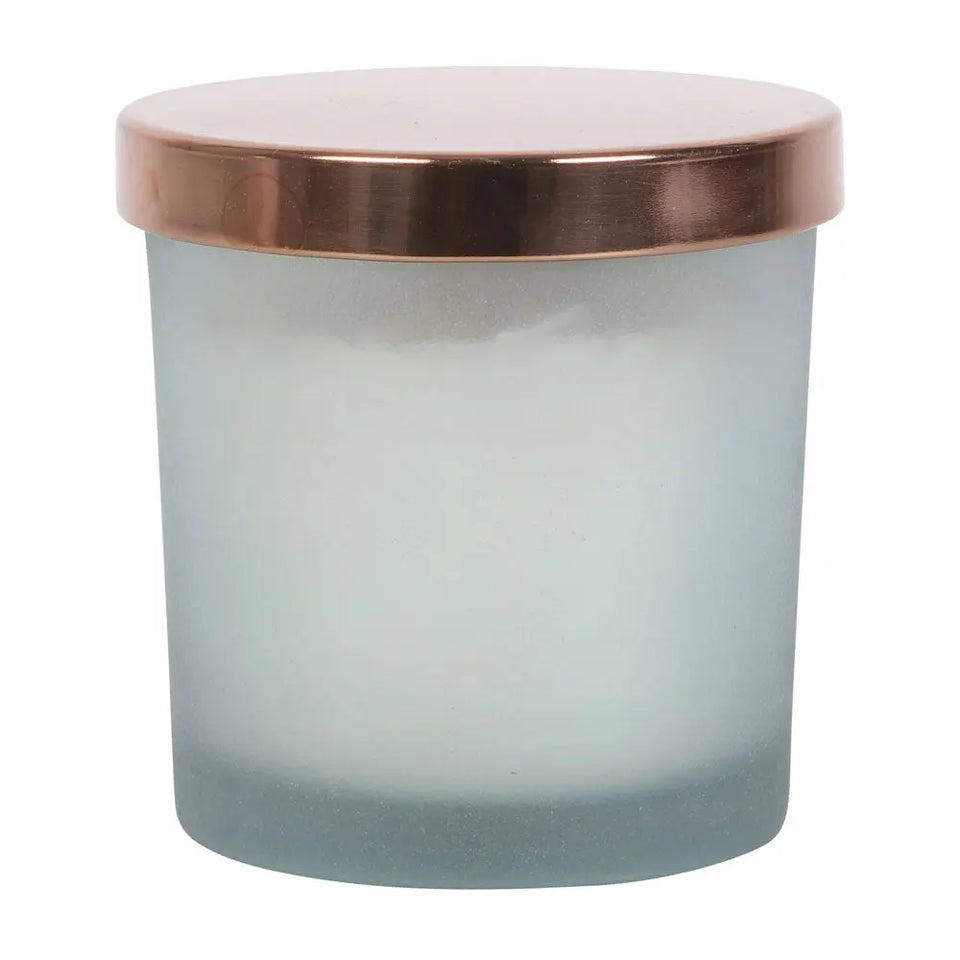Vela Energía Positiva con Salvia Blanca y Cristales de Cuarzo – 25h de Aromaterapia Espiritual Esotergia
